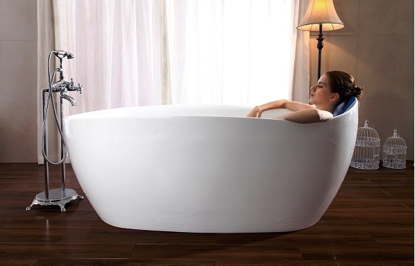 Luxury Acrylic bathtub with seat 