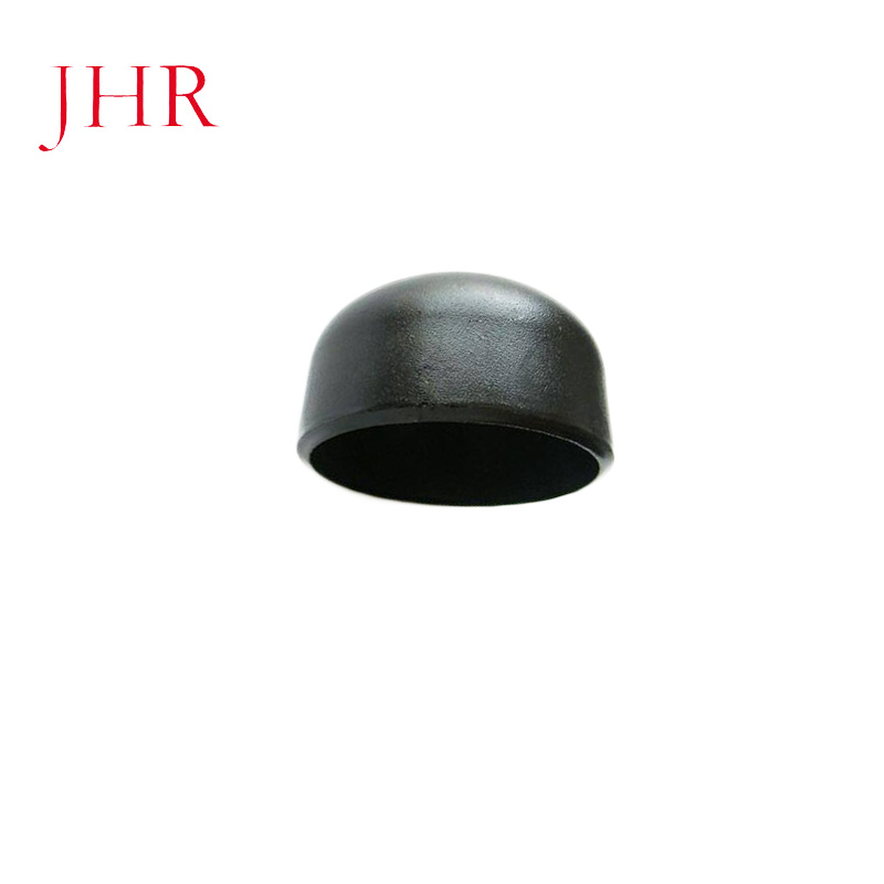 Carbon steel pipe cap fitting dish end 