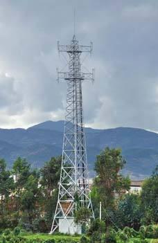  High strength anti-seismic anti-corrosion communication tower