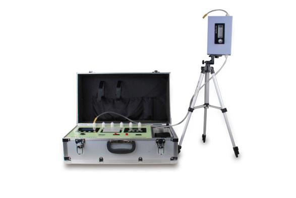 Portable pollution gas smart detection equipment