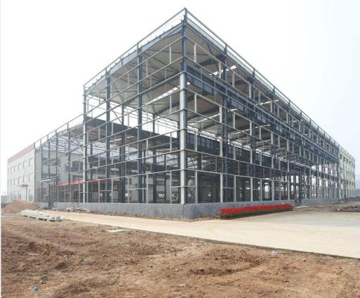 Galvanized corrosion-resistant steel structure plant