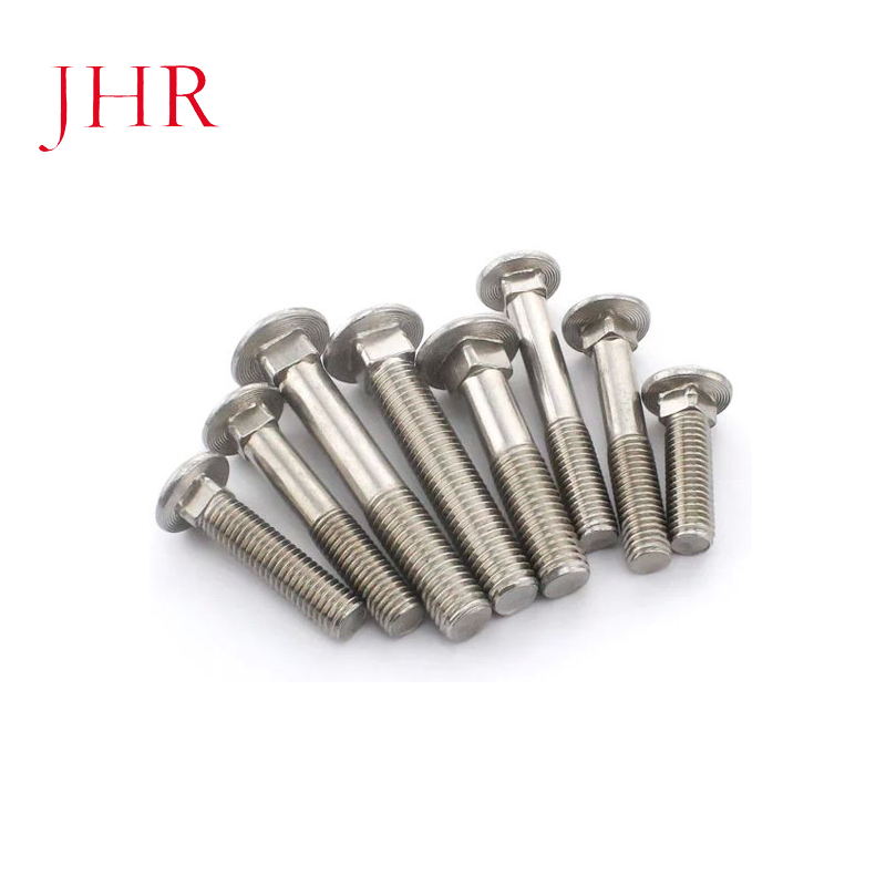 Manufacturer of stainless steel semi round head carriage screw