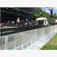 Aluminum Stage Truss System, preferred CROWD BARRIER