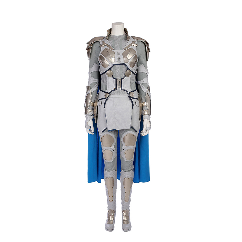 Movie Thor Ragnarok Valkyrie white Cosplay Costume Halloween Costumes Full Set Outfit Custom Made