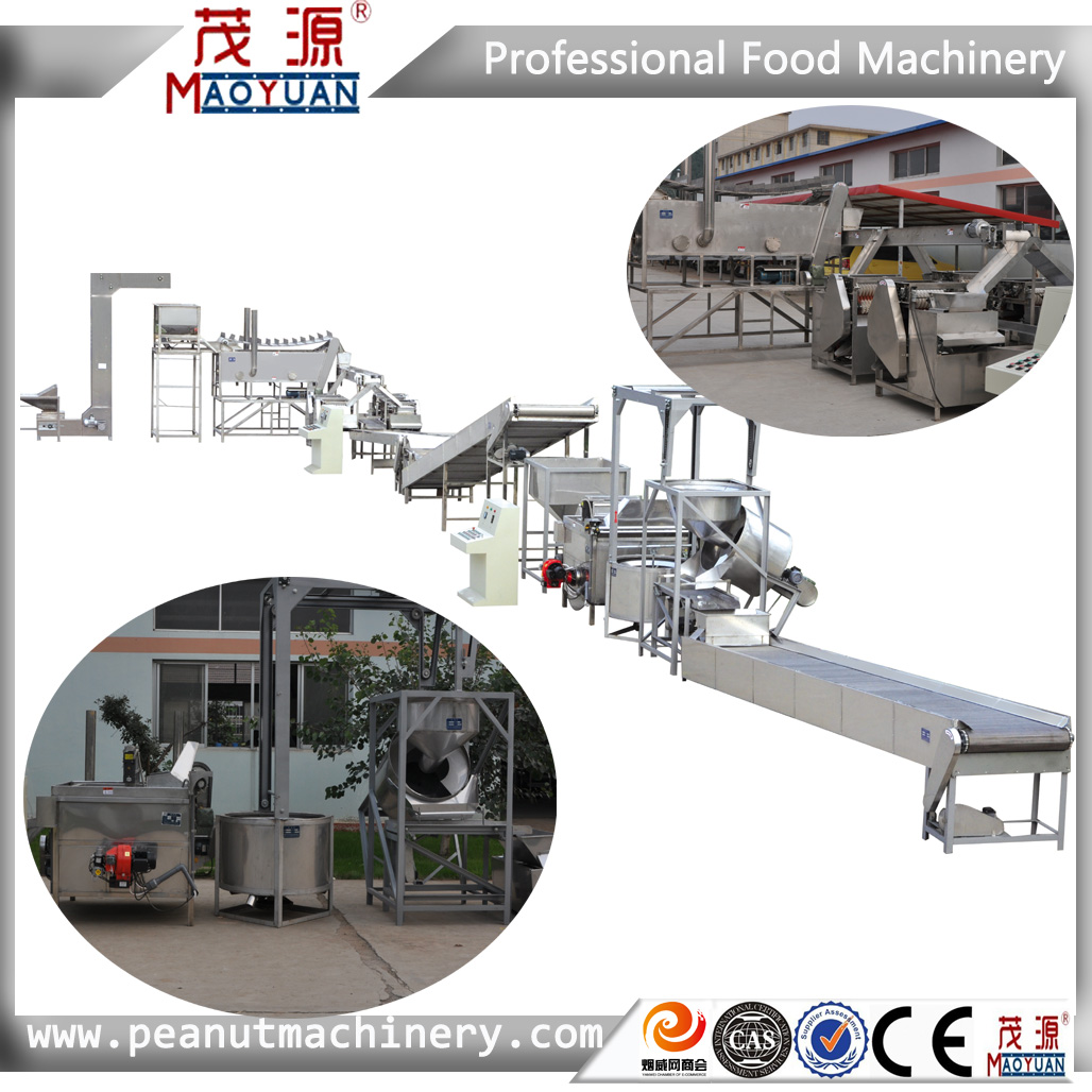 Factory Supplier Low Price roasted and salted peanut production line/processing line/production equipment