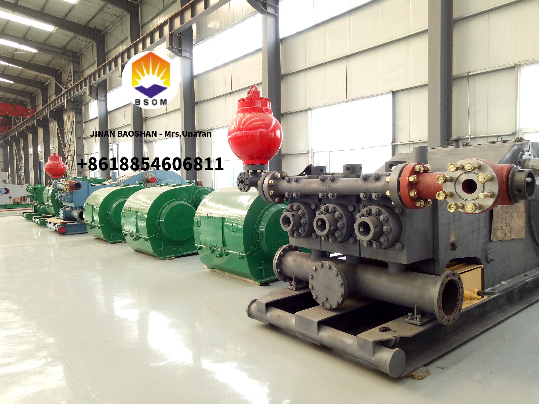 F500/F800/F1000 Mud pump for drilling rig in stock