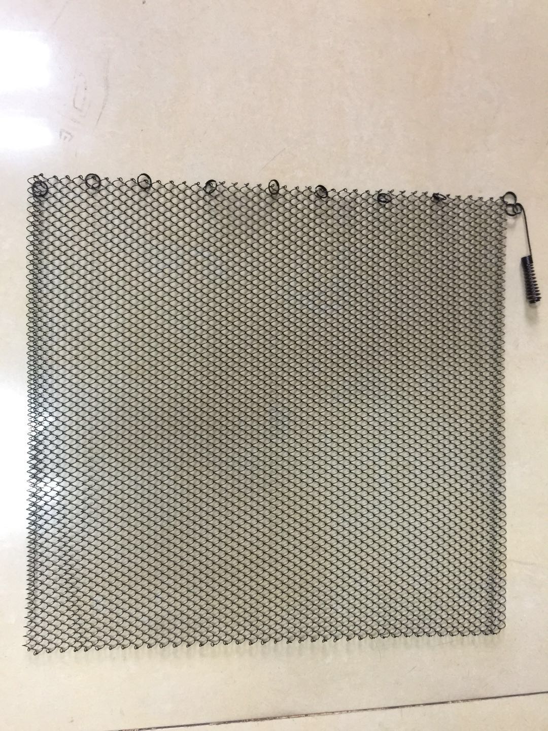 Stainless steel black fireplace mesh/netting accessories