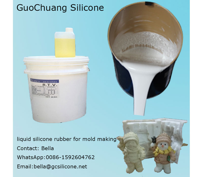 Factory price rtv2 silicone rubber for crafts molding