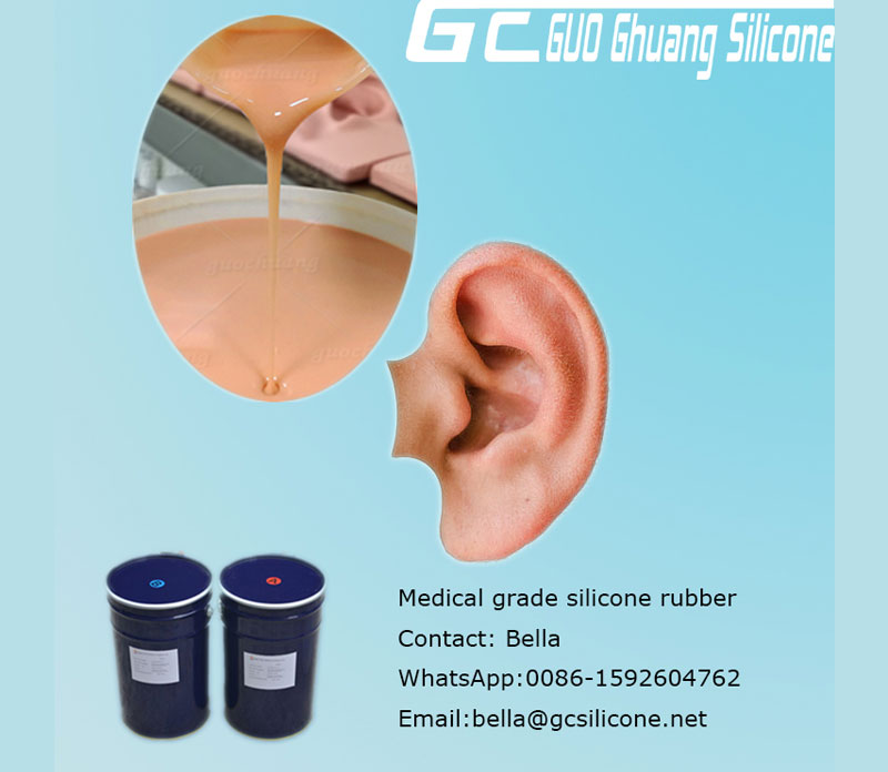 Cheap price Platinum cure rtv2 silicone rubber for body parts casting