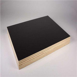 Black single or both side film faced plywood