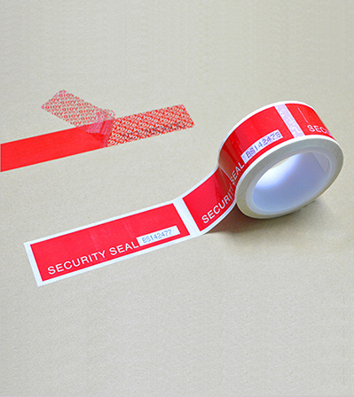 Tamper Evident Security Tape With Perforation Liner and Serial Number