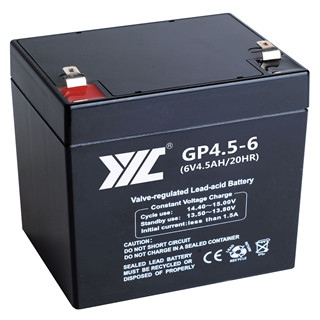 6V 4.5AH Battery for Security alarm system and emergency light use rechargeable battery