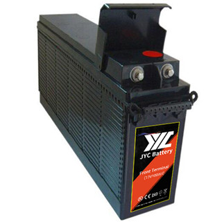 JYC 12V 100AH narrow size Front Terminal Energy Storage VRLA Sealed Lead Acid AGM UPS Battery