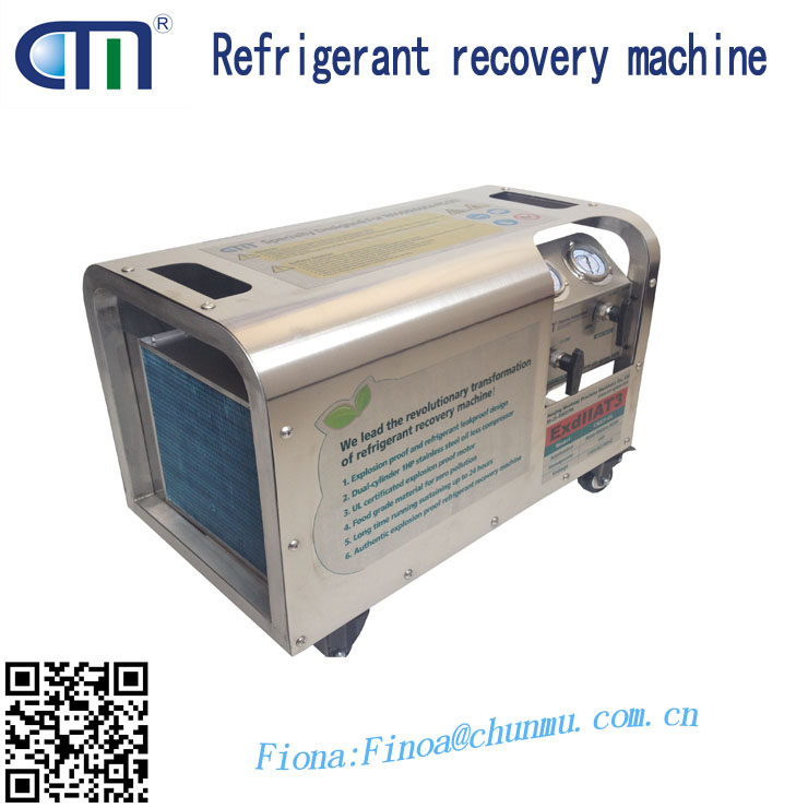 R1234YF/R32/R600A Explosion Proof refrigerant recovery/reclaim/vacuum machine CMEP-OL for A/C systems and chillers