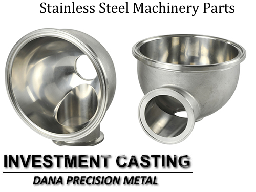 China supplier stainless steel precision machinery casting parts