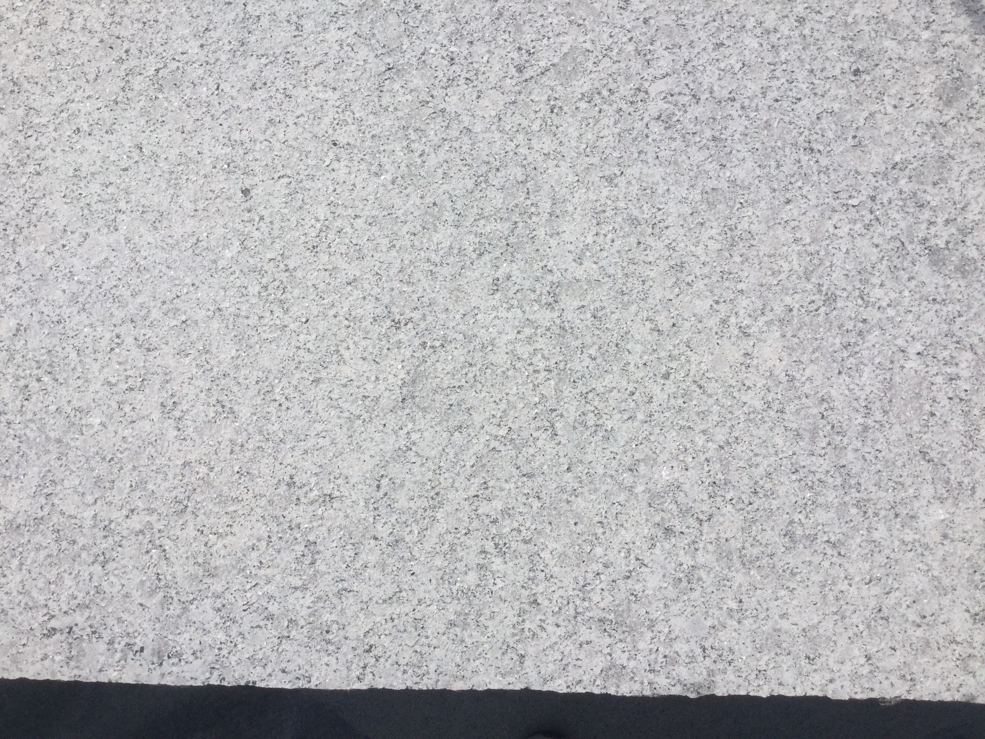 Low price light grey pearl flower granite Kerb supplier For Exterior Walls