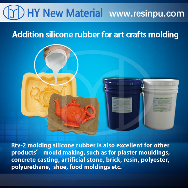 condesation silicone rubber for toys & soap &crafts