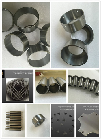 Pure 99.95% tungsten parts for crucible, boat, cap 