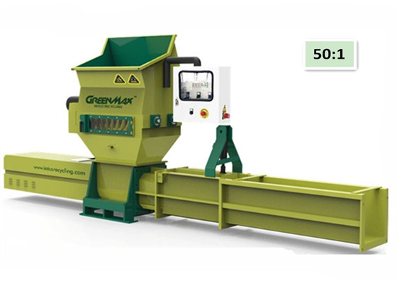 A professional EPS recycling machine of GREENMAX APOLO C200 compactor