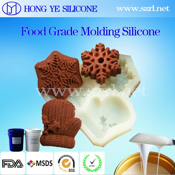 Hong Ye silicon Platinum series silicone rubber for food moulds making