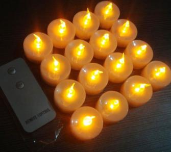 Cheap Rechargeable solar LED candle light