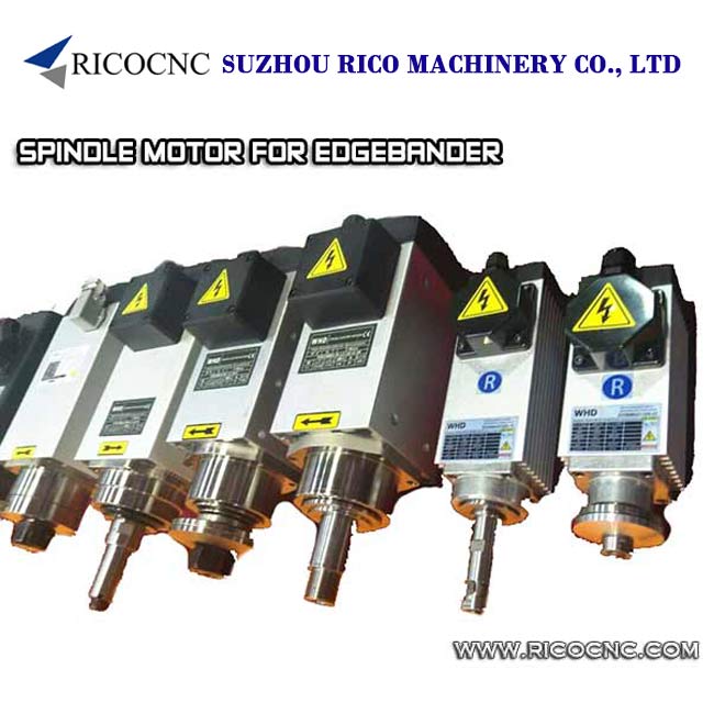 Edge Bander Electric Spindle Motors for Edge Banding Machine Pre-Milling Trimming