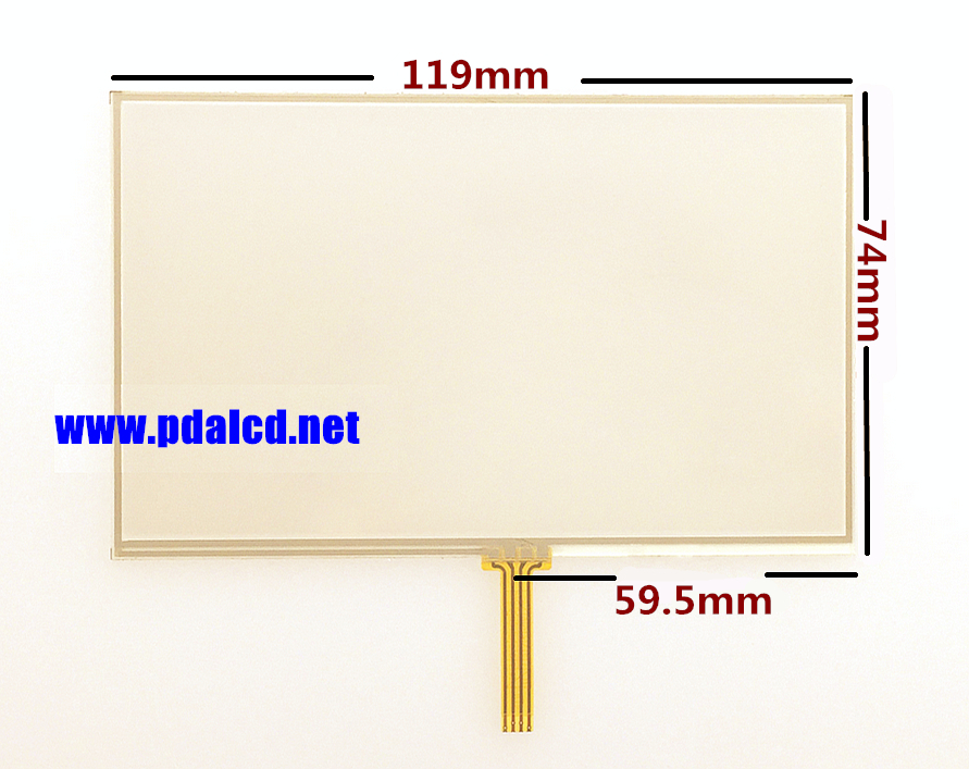 5-inch Touch screen panels for TomTom XXL 540 540M 540S GPS Touch screen digitizer panel replacement Free shipping