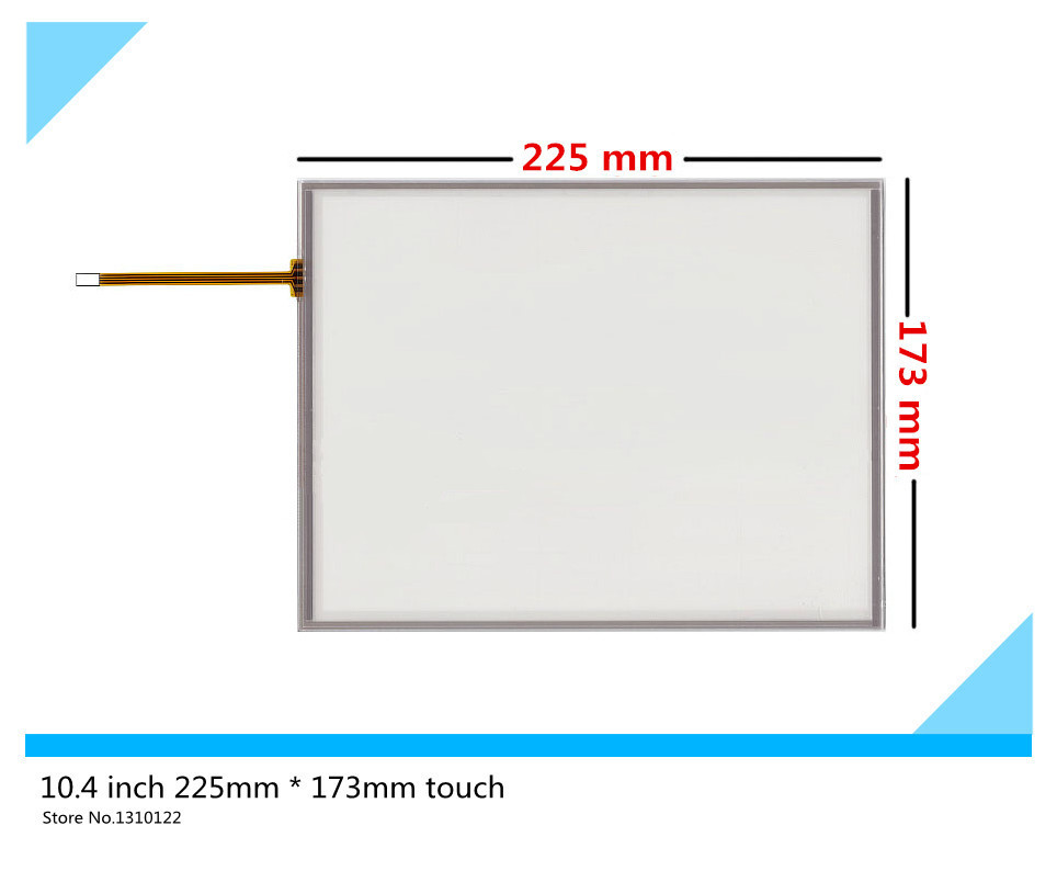10.4 inch 4 wire 225mm*173mm Resistive Touch Screen Digitizer for AMT 9509 A 9509;BIndustrial equipment ;armamentarium