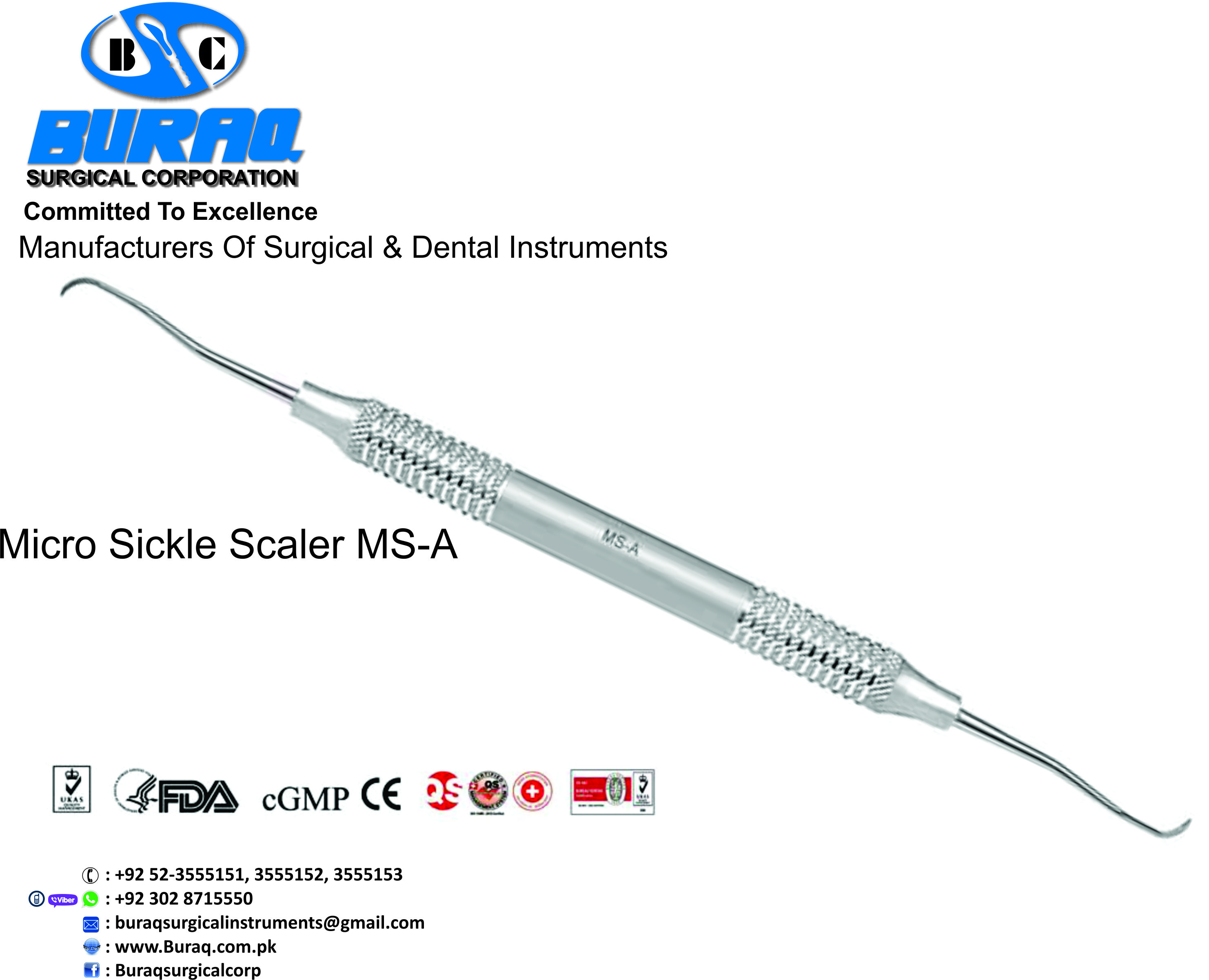 Micro Sickle Scaler MS-A
