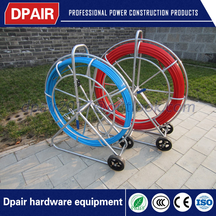 diffrent diameter and length conduit duct rod reel duct rodder with good price