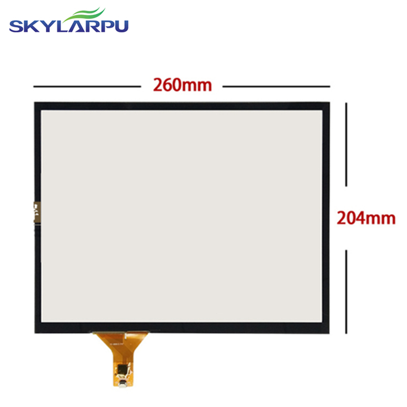 skylarpu 260mm*204mm Capacitive touch panel Glass External screen of touch screen 260mmx204mm Handwritten screen Free shipping
