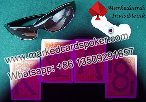 GS Fournier 2818 marking cards with invisible ink for poker contact lenses