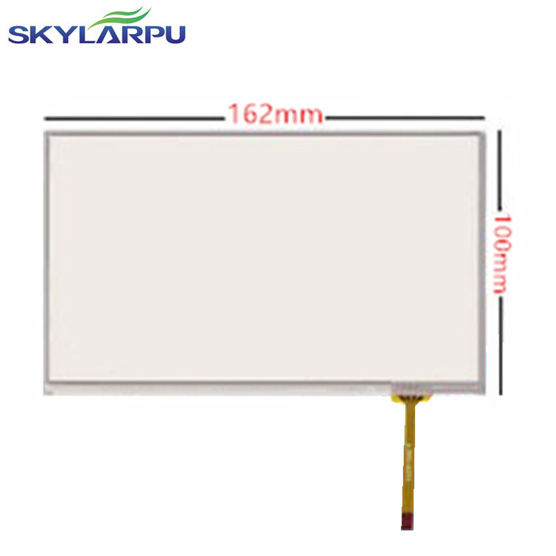 7 inch touch screen 162mm*100mm external screen Navigation Car DVD e Road route e700S touch screen Glass Free shipping