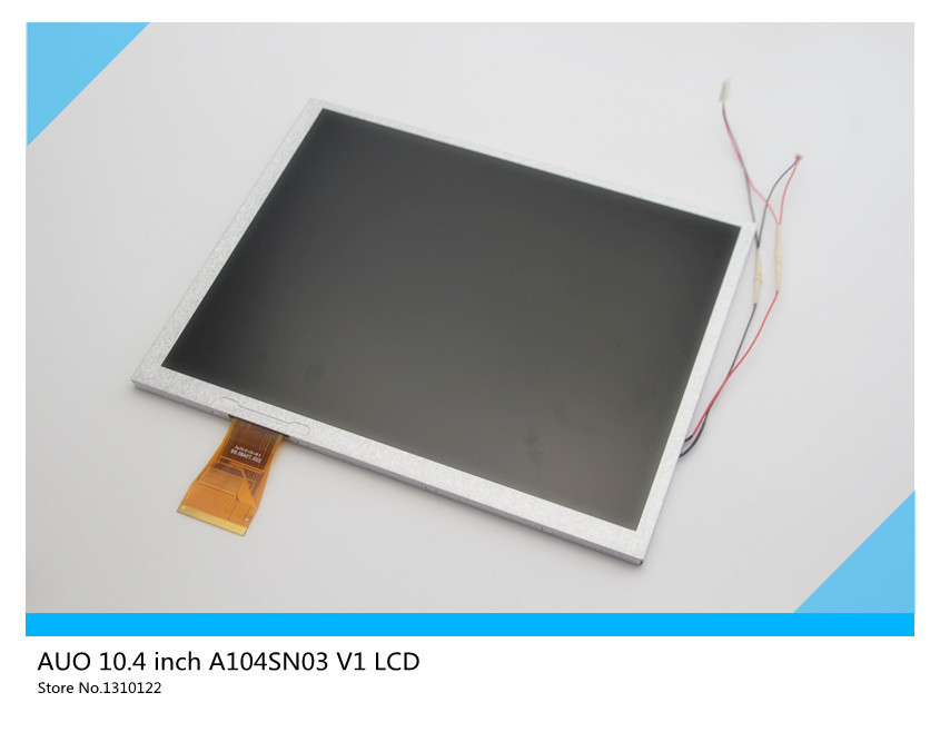 AUO 10.4 inch LCD FT A104SN03 V1 LCD screen display+driver board set Free shipping