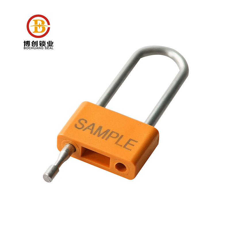 High security plastic safe padlock seal for luggage