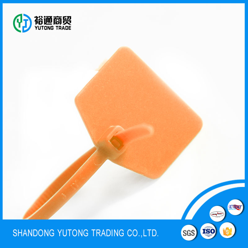 China nylon cable tie tag tamper lead seal for sale