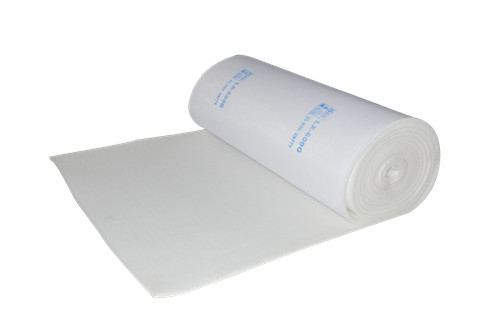 polyester synthetic fiber Flame retardant Solid Glue ceiling air filter media with nonwoven Fabric /fiberglass net Surface for Painting/spray booth