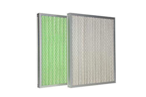 High Efficiency Primary Pleated air foldaway pre filter for Clean room's HVAC