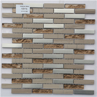 Good quality convenience decoration glass mosaic tile manufacturer