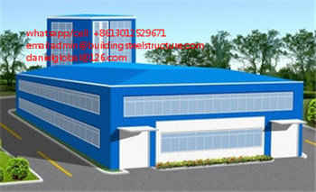 large span steel structure warehouse for industrial using 