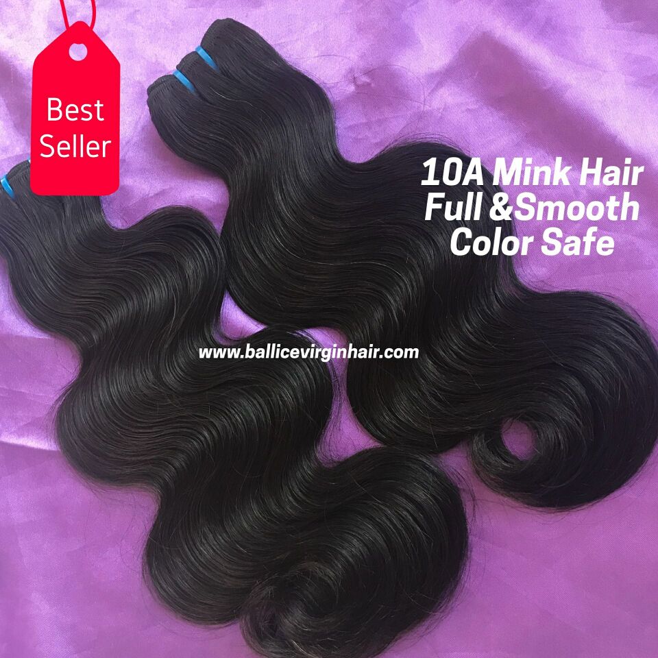 10A Mink Hair Wholesale Virgin Hair Vendor from Single Donor Body Wave Bundles