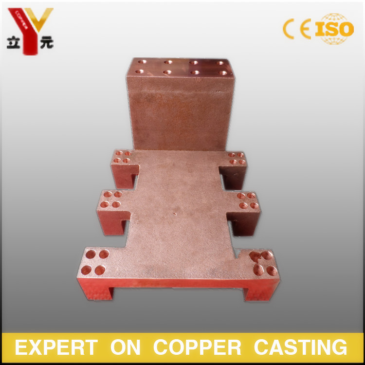 High conductivity cast and forged red copper parts manufacturer