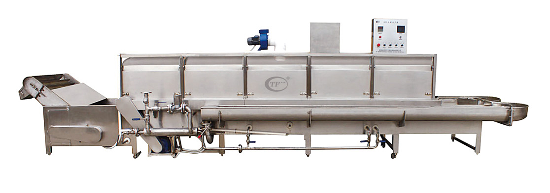Fast speed new product double groove food boiling equipment