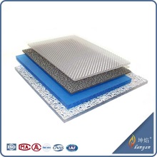 UV coated clear polycarbonate sheets modern awning design materials