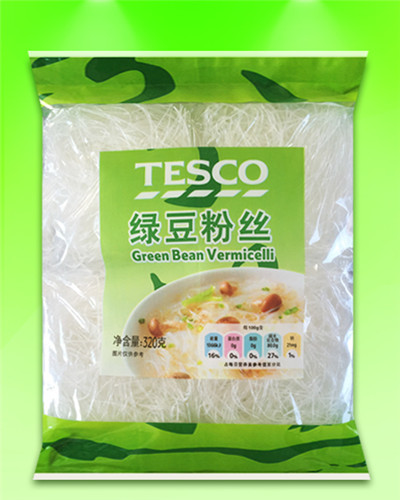 TESCO brand baked vermicelli 320G(40GX8)square OEM accept