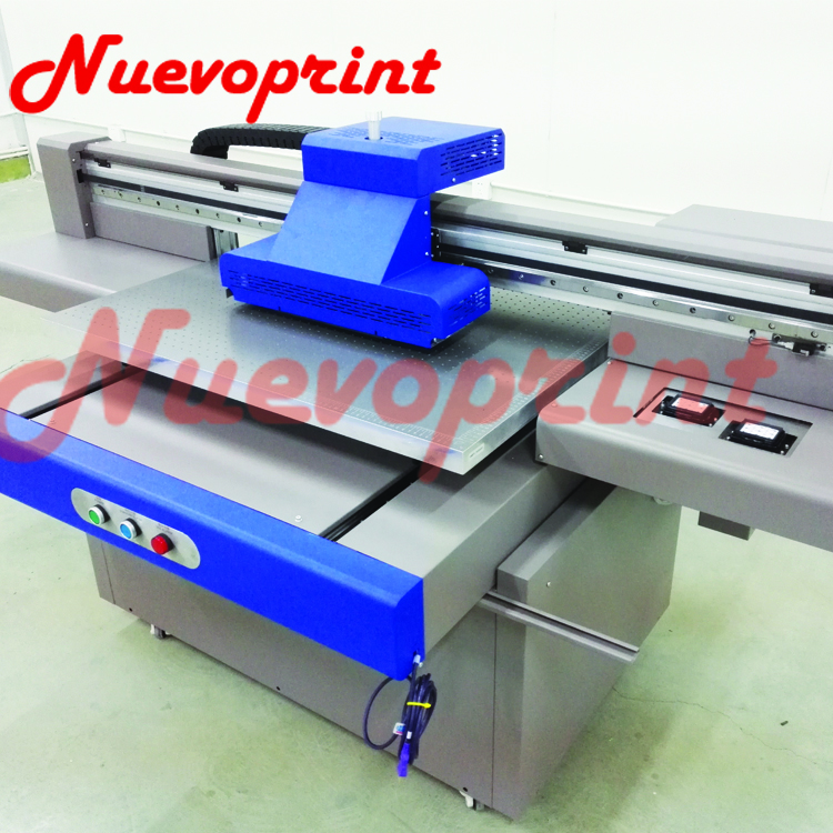 UV led curing 3d varnish inkjet printer NVP6090
