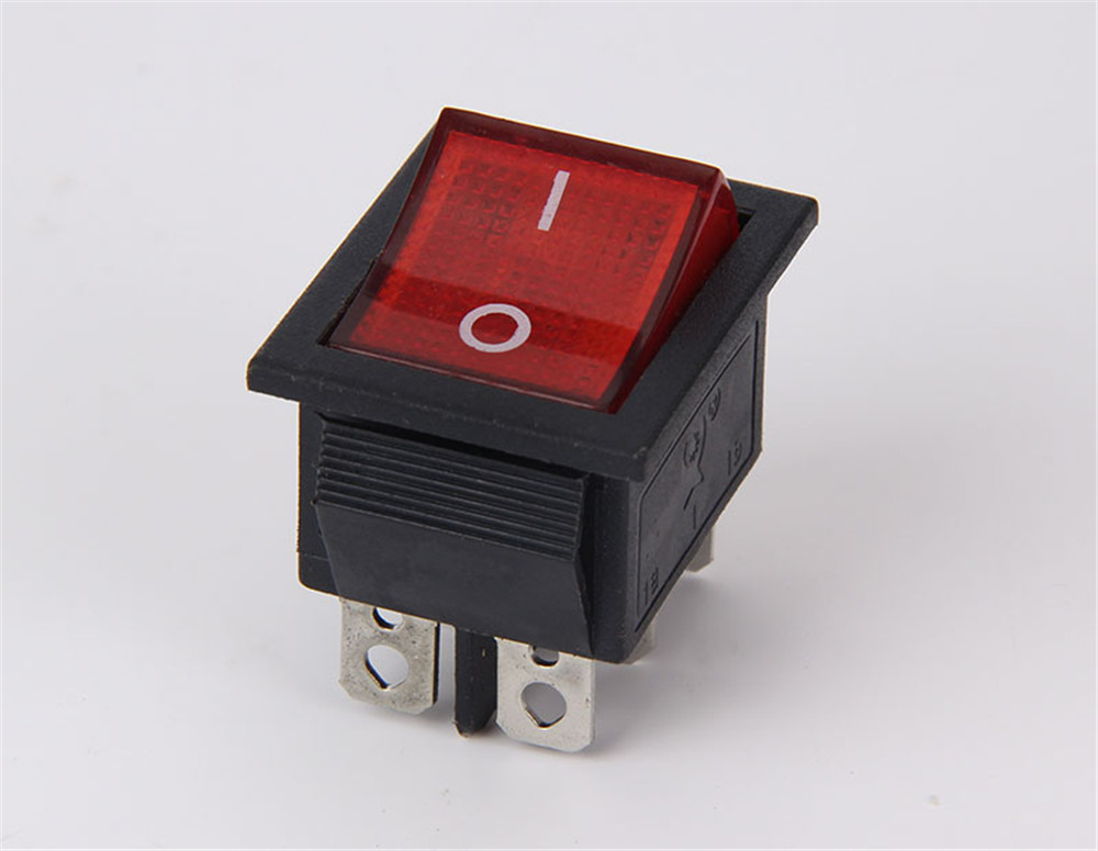 Button Switch KCD4 single wide switch