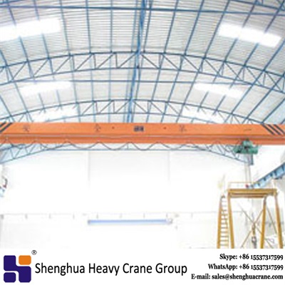 single girder 7.5tons 15 ton casting metallurgy overhead bridge crane from China