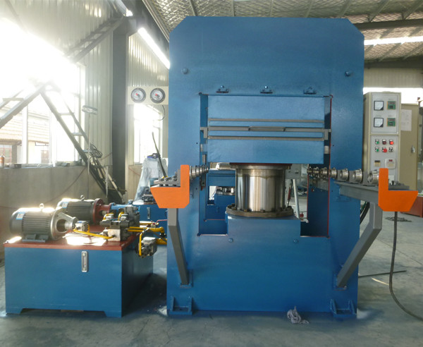 frame type rubber vulcanizing machine