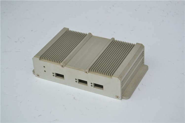 Custom size extruded aluminum project /engineering box for electronic equipment